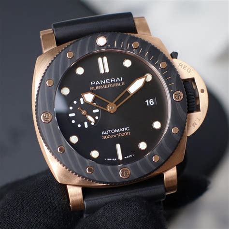 panerai 1070|Panerai 1070 Submersible 44mm Goldtech Orocarbon PAM .